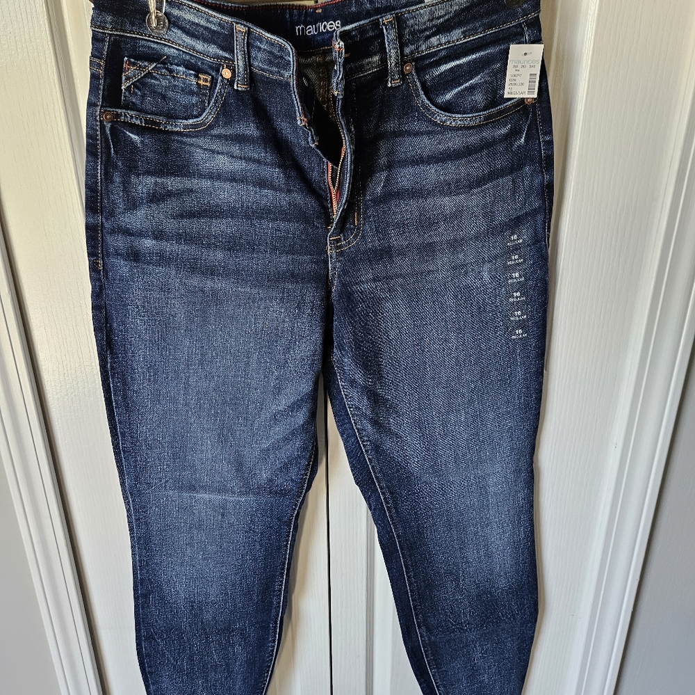 Maurices Edgely Super Skinny Size 16 Jeans